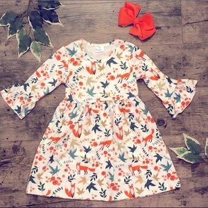 Toddler fox dress